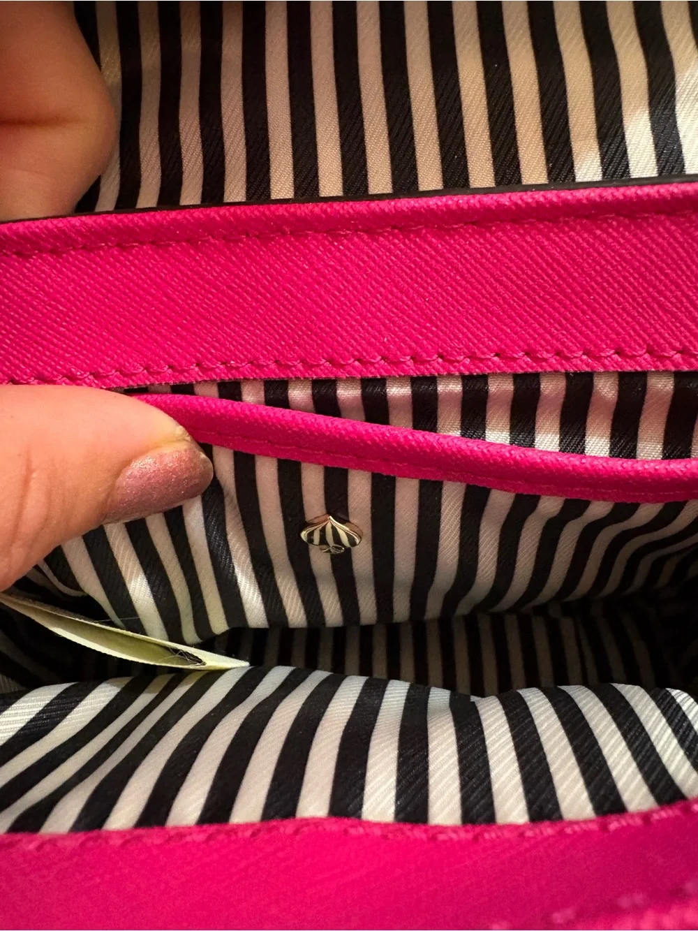 KATE SPADE Cedar Street Mini Nora Hot Pink Crossbody Satchel